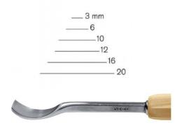 pfeil tools Dalti sculptura profesionale seria 1a Pfeil, Dalta ascutita pe o singura parte, 6 mm Dalta