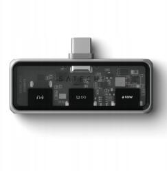Satechi Mobile Xr Hub with Audio mobil Usb-c adapter (1x Usb-c 100W Pd (ST-HXRAJM)