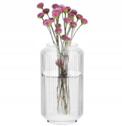 LUXITO Dekoratív csíkos üveg váza Luxito Strips 20cm (5907127240775)