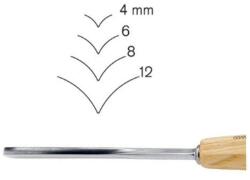 pfeil tools Dalti sculptura profesionale seria 22 Pfeil, Dalta ascutita pe o singura parte, 4 mm Dalta