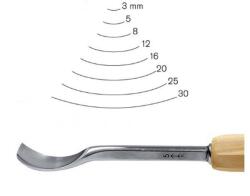 pfeil tools Dalti sculptura profesionale seria 5a Pfeil, Dalta sculptura seria 5a, 16 mm Dalta