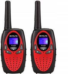 Retevis RT628 Walkie Talkie Gyerekeknek, PMR446, Zseblámpa, VOX, Biztonsági üzemmód (A1026D)