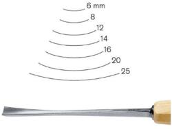 pfeil tools Dalti sculptura profesionale seria 5F Pfeil, Dalta ascutita pe o singura parte, 20 mm Dalta