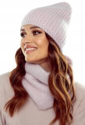 Majka Gyapjú Sapka Téli Gyapjú Lengyel Márka 60% Angora Bézs (Czapka Lucia (fl.) SD2206-1 lniany 50408)