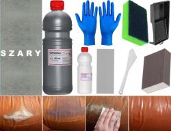 Renoskór Szürke Töltőanyag Bőr Lyukakhoz, Hiányokhoz, Karcolásokhoz, Repedésekhez Kanapéhoz, Fotelhez