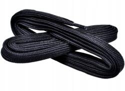  Fekete Lapos Cipőfűző 7 mm Sneakers Széles Cipőfűző 140 cm G13-42 (SYNTETYCZNE PŁASKIE 7 MM SZEROKIE SZNURÓWKI)
