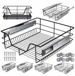  Teleszkópos fiók Cargo Fekete Konyhai kihúzható kosár 50 Kesser KKS-50 (4255598315180)