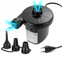  Elektromos levegőpumpa gyors pumpáláshoz 220 V 130 W (Pompka do materaca)