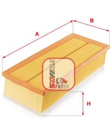 SOFIMA Filtru aer SOFIMA S 3719 A (S 3719 A) - fixbox