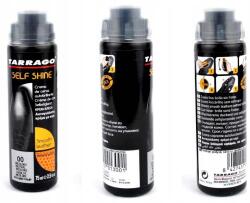  Fekete Folyékony Cipőkrém Bőr Cipőkhöz, Frissítő, Fényező Bőrfelújító (PASTA W PŁYNIE TARRAGO SELF SHINE BEESWAX 75)