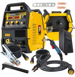 Powermat Mig hegesztőgép Inverteres 7, 9 kVA 15-200A Mig/mag Mma Tig PM-IMGT-200LN (PM1344)