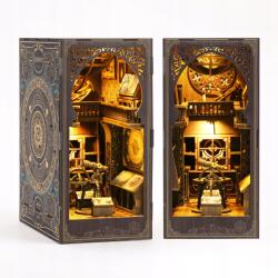 Huayi 3D Puzzle Könyvtámasz Led Diy Miniatűr Házikó Csillagászati Múzeum (BOOK-RF-2)