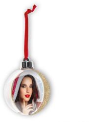  Karácsonyfadísz (arany) (75x75mm)