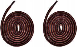  Melanzs Barna Fekete Fűző Outdoor Hiking Trekking cipőfűző 140 cm (OUTDOOROWE OKRĄGŁE 5 MM TREKKINGOWE SZNURÓWKI)