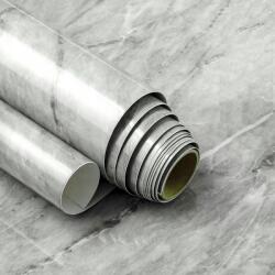 Nela-Styl Öntapadós Tapéta Fényes Márvány Falra Furnér Bútor 60cm x 10m (tapeta03_yt216 na ścienna z klejem połysk)