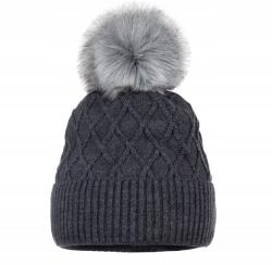 Majka Stílusos Női Téli Sapka Meleg Pomponnal A Télre Polár Béléssel