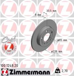 ZIMMERMANN Disc frana ZIMMERMANN 100.1248. 20 (100.1248.20)