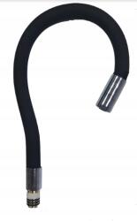 Akces 1 Funkciós Flexibilis Kifolyócső Konyhai Csaptelephez, Fekete (12134)