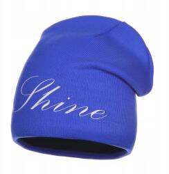 Majka Női Téli Sapka Polár Béléssel Beanie Felirat Shine Búzavirág