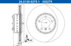 ATE Disc frana compus BMW Seria 3 F30/F31, Seria 1 F20 ATE 24.0130-0275.2 (24.0130-0275.2)