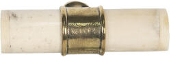Clayre & Eef Buton mobilier ceramica bej metal auriu 6x3x1 cm / S4 cm (64690)