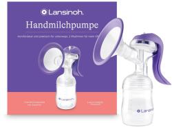 Lansinoh Pompa de san manuala Lansinoh - pompa de san usoara si silentioasa pentru deplasare - cu maner Easy-Express pentru pompare fara efort - tehnologie reglabila cu 2 ritmuri (50572)