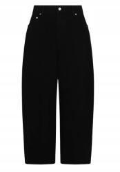 Helmut Lang fekete farmer, egyenes szárú, magas derekú, Size 31, pamut (PO1DW201)