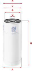 SOFIMA Filtru ulei SOFIMA S 0900 R (S 0900 R) - fixbox