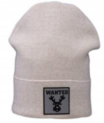 Majka Női Téli Sapka Őszi Hupikék Törpikék Dekoratív Felvarró Bézs