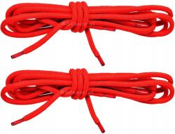  Elasztikus Piros Cipőfűző 200 cm Sport Kerek minőségi G12-57 (MOCNE SYNTETYCZNE SPORTOWE OKRĄGŁE SZNURÓWKI)