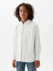 GAP Детска риза от органичен памук GAP GAP | Byal | Момчешки | 104-110