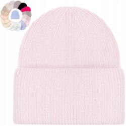 Majka Női Téli Gyapjú Sapka Lengyel Márka Melegítő 60% Angora Rózsaszín (Czapka Lester-2 (fl.) SD2206-6 frezja 49797)