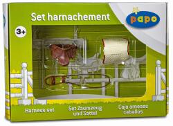 Rase de Cai si Ponei PAPO FIGURINA SET HARNASAMENT PENTRU CALARIE (Papo50091) Figurina