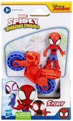 Spider-Man Spiderman Set Motocicleta Si Figurina Spidey 6cm (f3714_f4001) Figurina