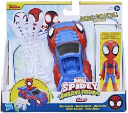 Spider-Man Spidey Prietenii Extraordinari Set Masinuta Si Figurina Si Accesoriu Spidey (f6776_f7454) Figurina
