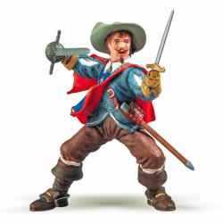 Personaje Istorice PAPO FIGURINA MUSCHETARUL ATHOS (Papo39902) - etoys Figurina