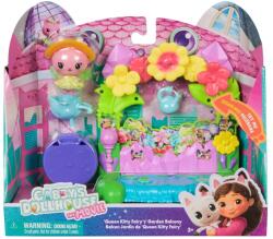 Gabbys Dollhouse Filmul Set Balconul Gradina Si Figurina Zana Regina Kitty Cu Accesorii (6073662_20152986) Figurina
