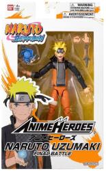 Naruto Shippuden BANDAI FIGURINA NARUTO SHIPPUDEN NARUTO UZUMAKI FINAL BATTLE 16.5CM (Ban36964) Figurina