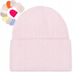 Majka Női Téli Gyapjú Sapka Lengyel Márka 60% Angora Rózsaszín (Czapka Heidi (polar) SD2206-6 frezja 46786)