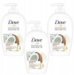 Dove Tápláló Krémes Kéztisztító Szappan Szett Kókusz illattal 750ml