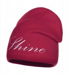 Majka Női Téli Sapka Polár Béléssel Beanie Felirat Shine Rózsaszín Majka