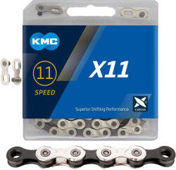 KMC Kerékpár lánc Kmc X11.93 11s Gomb Doboz (3-KMC-X11 SR/CZ BOX)