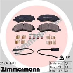 ZIMMERMANN Set placute frana ZIMMERMANN 24484.190. 1 (24484.190.1)