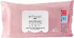 Byphasse Servetele demachiante cu extract de rodie si ceai verde pentru ten matur, 40 bucati, Byphasse
