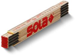 SOLA Metru pliant din lemn natur H 2/10, 2m - Sola-53010201 (SOLA-53010201) - zoomzi