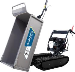Graecus Transportor dumper senilat, 6.5 CP, 500kg, basculare mecanica, Graecus D500 (10000343)
