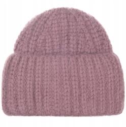 Majka Női Gyapjú Téli Sapka Lengyel Márka 60% Angora 40% Polamid Rózsaszín (Czapka Amanta SD92 cyklamen 50403)