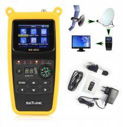 Satlink Miernik Satelitarny DVB-S/2 Satlink WS-6933 Sygnału do ustawienia antenna (MISSATL6933)