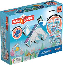Geomag Magicube set magnetic 8 piese Animale de mare 146 (0871772001461)