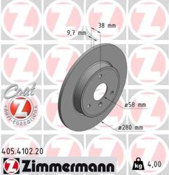 ZIMMERMANN Disc frana ZIMMERMANN 405.4102. 20 (405.4102.20)